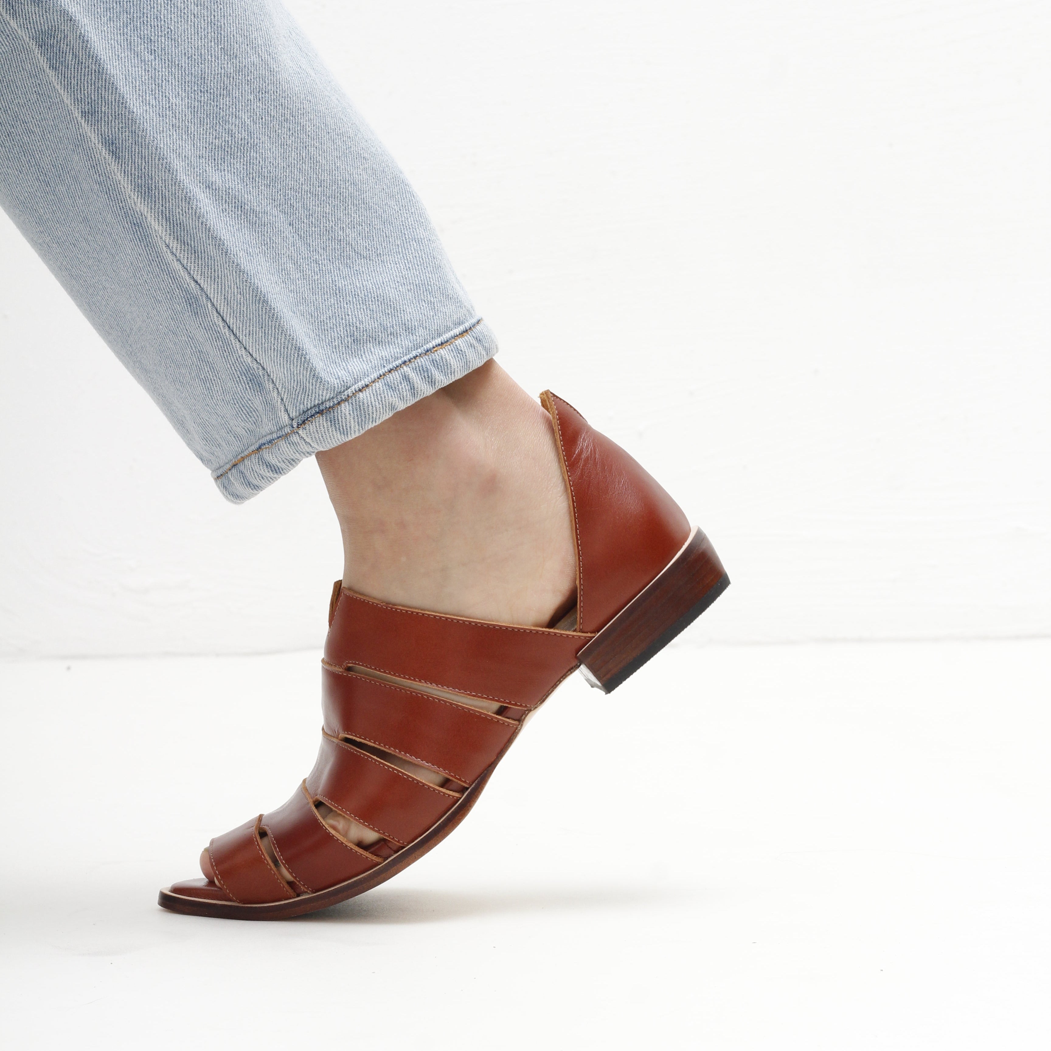 Gisele Terracotta Sandals